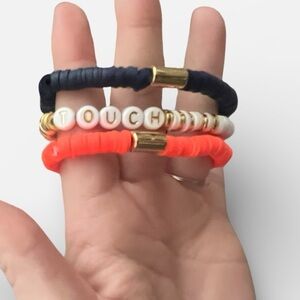 Touch down Beaded Bracelets Set